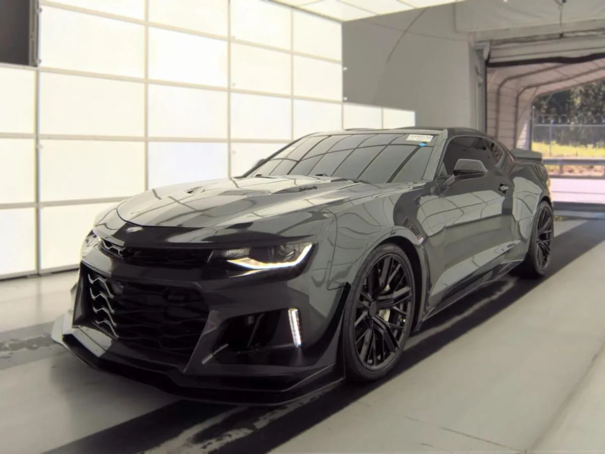 Black Chevrolet Camaro ZL1 bought by Cameron Motorsports