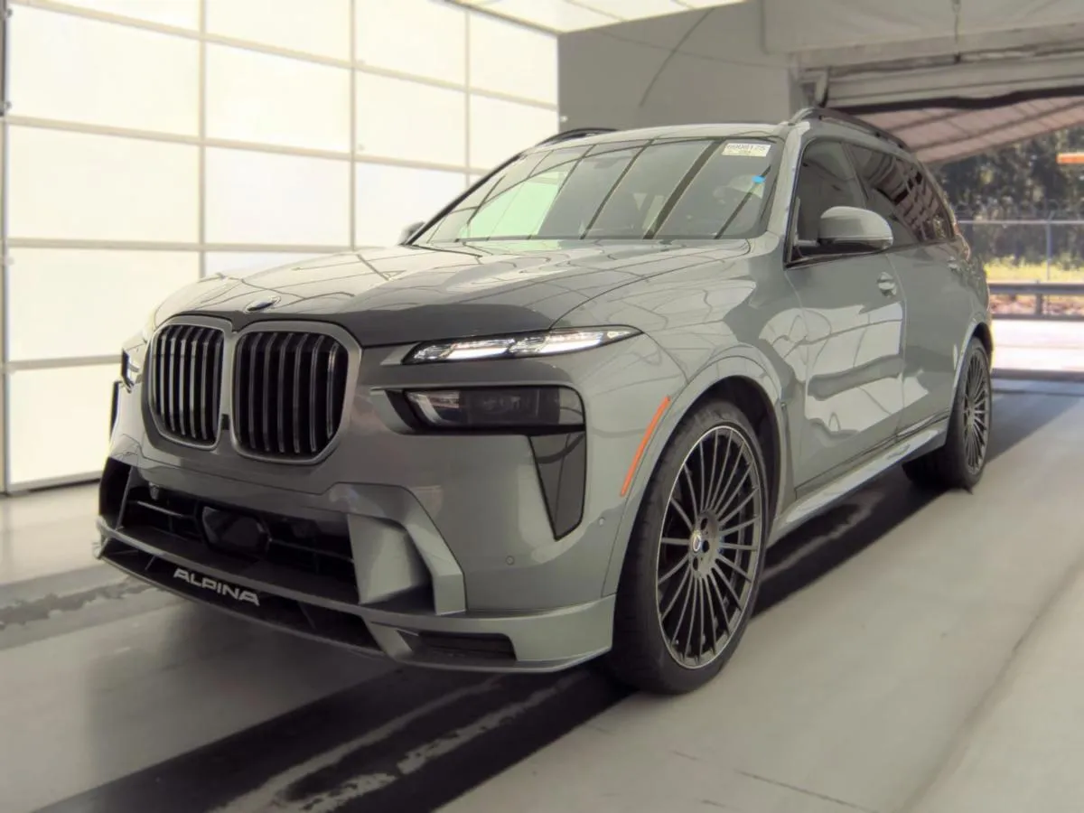 Gray BMW X7 luxury SUV bought by Cameron Motorsports